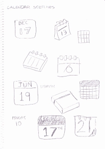 Calendar Sketches